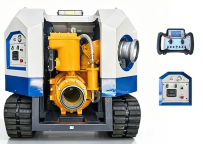 SW200R Self Propelled Crawling Pump